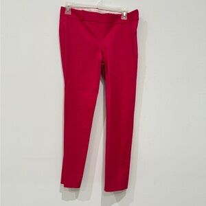 J. Crew Stretch Pants in Bold Pink